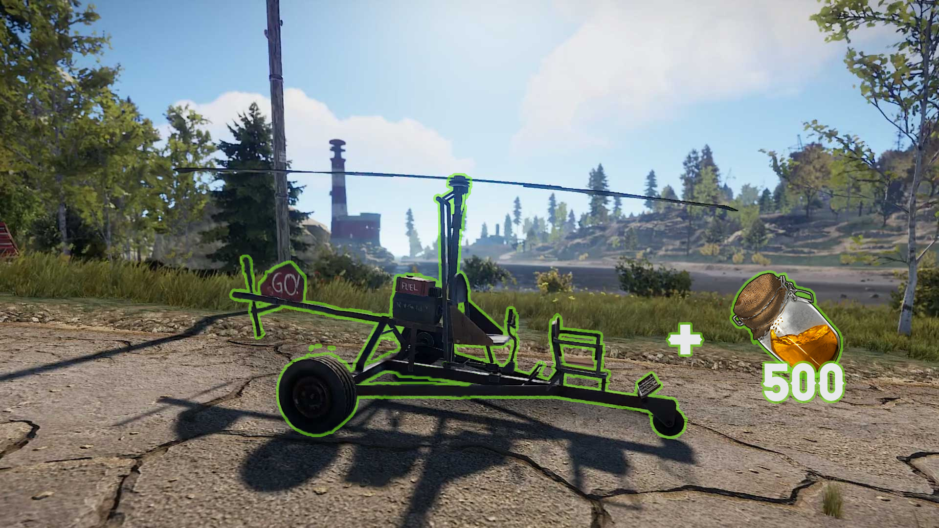 Minicopter + Fuel